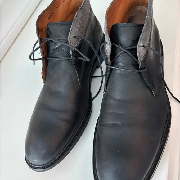 Cole Haan | Shoes | Cole Haan Dark Leather Chukka Boots  display picture 1